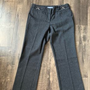 Dark Grey flare work pants